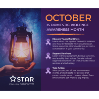 October is Domestic Violence Awareness Month