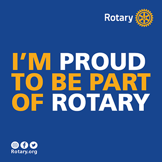 I's proud to be a Rotarian
