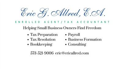 Eric G. Allred, E.A.