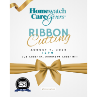 Ribbon Cutting - HomeWatch Caregivers