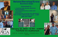 Relate Develop Grow Small Business Expo - ACA Business Club