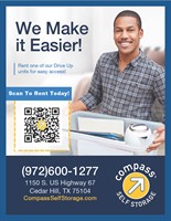 Compass Self Storage - Cedar Hill