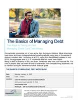 Basics of Managing Debt:  Two Keys to Taking on Debt & Managing Credit Card Debt Wisely