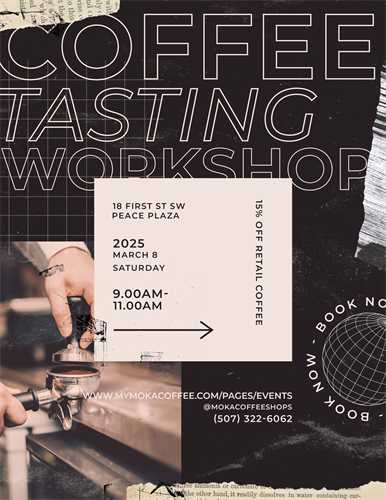 Our first pour over coffee tasting
