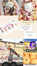 Mami Churros & Creamery.    B-Lo Zero Sno Cones & Minnie Donuts 