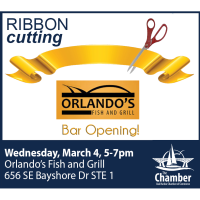 Orlando's Fish and Grill Ribbon Cutting