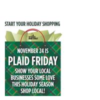 Plaid Friday: SHOP LOCAL