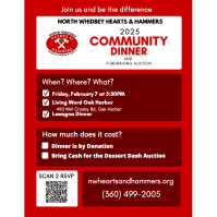 North Whidbey Hearts and Hammers Community Dinner & Auction