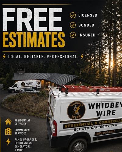 Free estimates available for electrical projects. Contact us today!