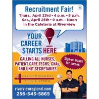 Riverview Regional Medical Center Recruitment Fair