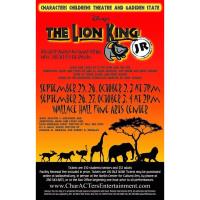 CharACTers Theatrics Presents The Lion King Experience- Jr. Edition