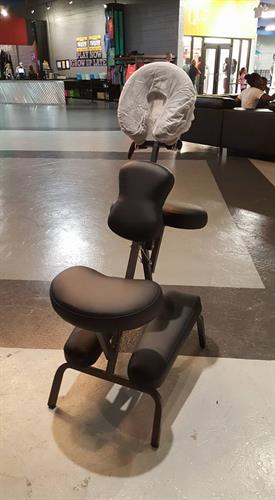 Chair massage available to come to your office to treat your employees