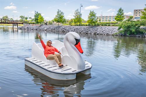 Gadsden Paddle Boats Summer Fun Family Friendly Kid Friendly Coosa River Riverwalk