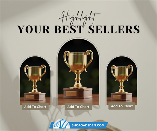 Highlight your business's best sellers online
