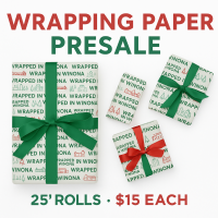 Wrapped In Winona Holiday Wrapping Paper