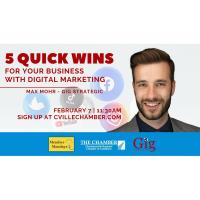 Member Monday: 5 Quick Wins for Your Business with Digital Marketing