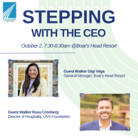 NEW! Stepping with the CEO