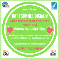 BWRT Social @ the Bold Rock Cellar at Carter Mountain Orchard!