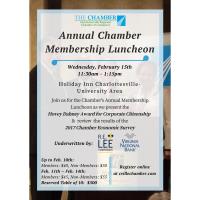 2017 Chamber Membership Luncheon 2/15/17