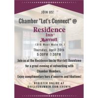 Chamber "Let's Connect" @ the Residence Inn by Marriott Downtown