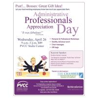 PVCC: Administrative Professionals Appreciation Day