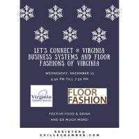 Chamber Holiday "Let's Connect" @ Virginia Business Systems/Floor Fashions