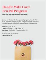 Handle with Care: Pen Pal Program