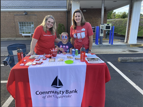 1st Friday Nights in Gordonsville, VA.  Community Bank is a big sponsor of the event and community. 