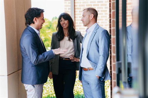 Financial Advisor, Shane Feist visits the Charlottesville Office from Palm Springs