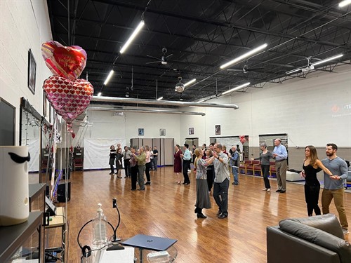 Group classes for adults at every level. No partner needed, and nobody is keeping score.