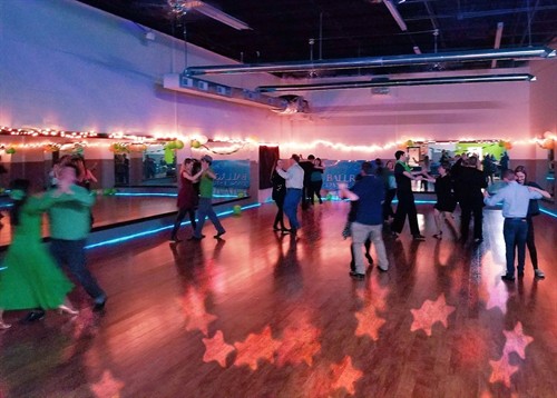 Friday night practice parties, where the week's lessons turn into actual dancing.