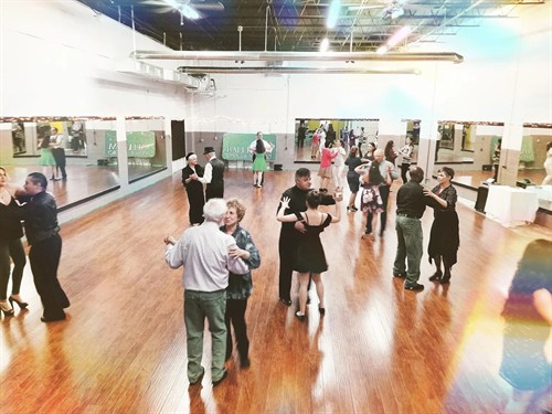 Dance nights at the studio bring together couples, families and everyone in between.