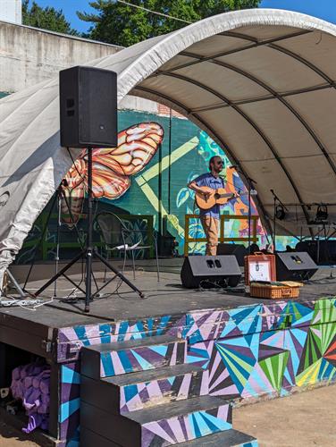 Stages of all sizes.