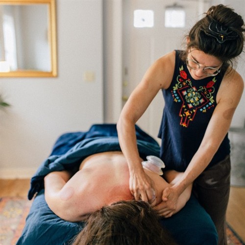 Clinical massage for pain relief at Transcending Health, Charlottesville VA