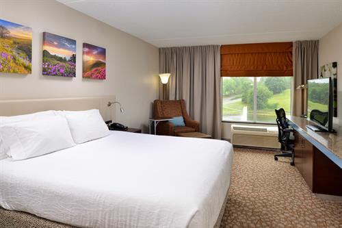 Spacious, relaxing guest rooms by the lake