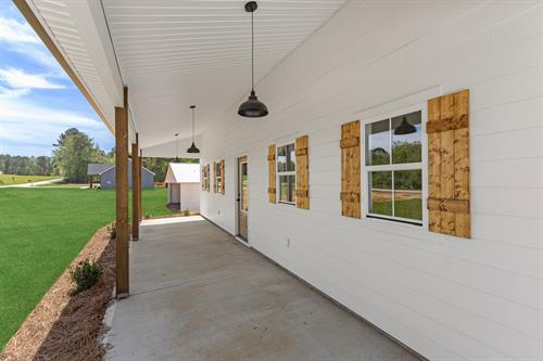 Custom Home Porch