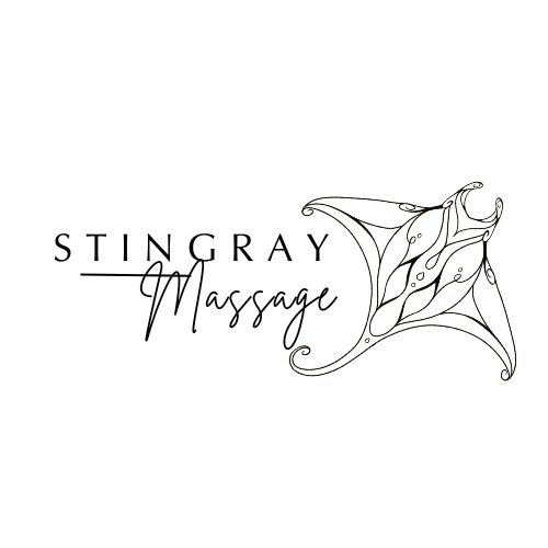 Stingray Massage logo white