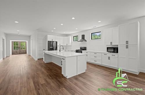 Custom Barndominium Build- Residential (Interior)