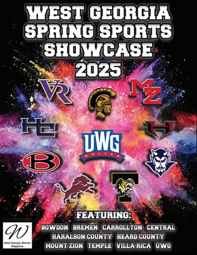 2025 Spring Sports Preview: 64 pages of awesome spring sports coverage featuring nine schools and the University of West Georgia