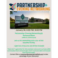 Partnership + Evening Networking: Richwood Bank 01/18/2024