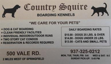 Country Squire Boarding Kennels