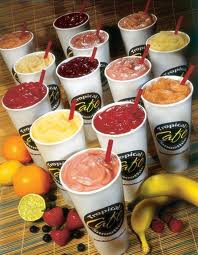 Choices, choices, choices! Real-fruit smoothies mean they are really good for you!