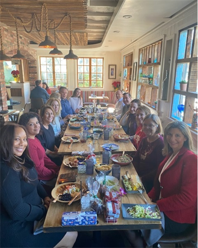 Ferber Law team photo: 2025 Holiday party 