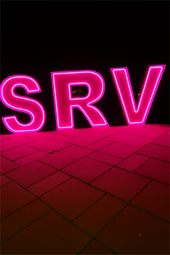 Lighting up SRV for the Pink Out Game