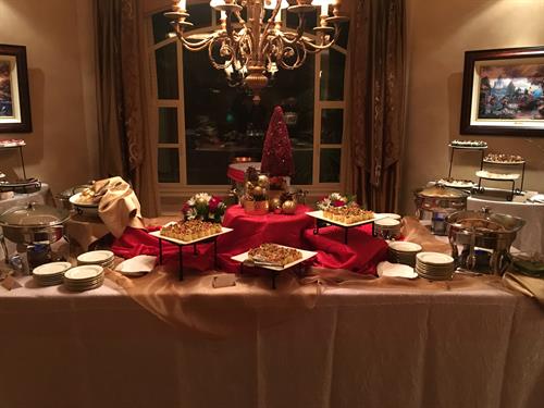 Holiday Hors D'oeuvres Buffet