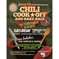Chili Cook-Off and Bake Sale 