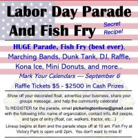 Pickerington Lions Labor Day Parade and Fish Fry 2021