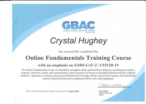 GBAC Certification