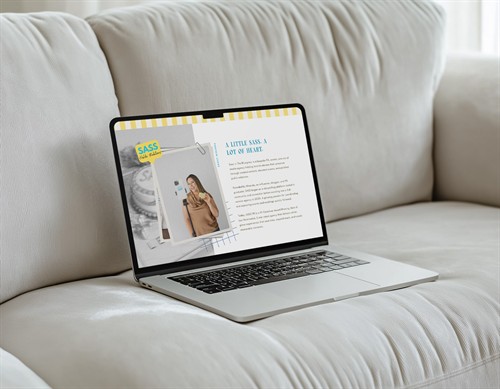 Website design and development for a PR Agency