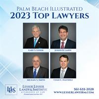 Four Lesser Law Firm Attorneys named Palm Beach Illustrated’s Top Lawyers